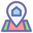 Free Hotel Map Location Icon