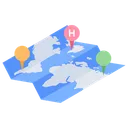 Free Hotel Location  Icon