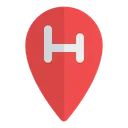 Free Hotel Pin Icon