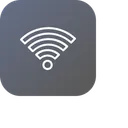 Free Hotel Restaurant Wifi Icon