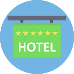 Free Hotel Signboard  Icon