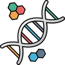 Free Hourglass Dna Genes Chemical Composition Icon
