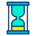 Free Time Management Hourglass Working Time Icon