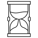 Free Timepiece Timeglass Hourglass Icon