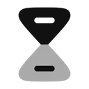 Free Hourglass Line Icon