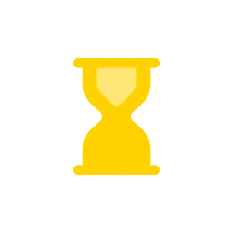 Free Hourglass Up  Icon