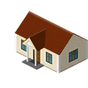 Free House Small Front Icon