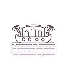 Free House Boat  Icon