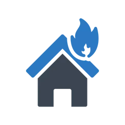 Free House Burn  Icon