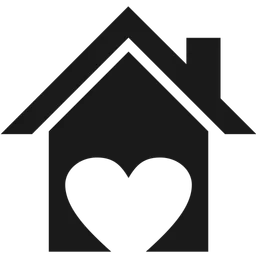 Free House Heart  Icon