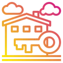 Free House Building Key Icon