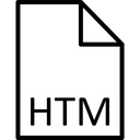 Free Htm-Datei  Symbol