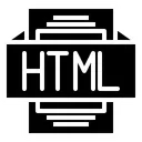 Free Html File Type Icon
