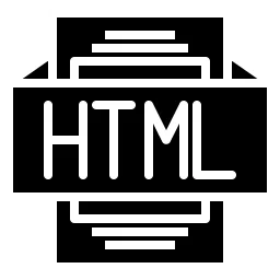 Free Html file  Icon