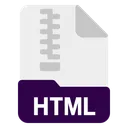 Free Html File Document Icon