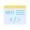 Free Html Seo Development Coding Icon