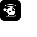 Free Hubschrauber Helikopter Medizin Symbol