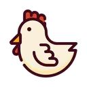 Free Huhn  Symbol