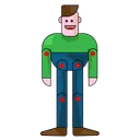 Free Human Toy  Icon