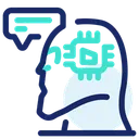 Free Humanoider Roboter  Symbol