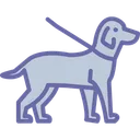 Free Hund Leine Haustier Symbol