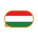 Free Hungary Flag  Icon