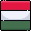 Free Hungria Bandera Del Pais Bandera Icono