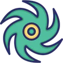 Free Hurricane Storm Element Icon