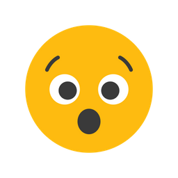 Hushed Face Emoji on transparent background PNG - Similar PNG