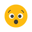Free Hushed Face Emotion Emoticon Icon