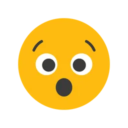 Free Hushed Face Emoji Icon