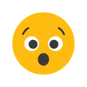 Free Hushed Face Emotion Emoticon Icon
