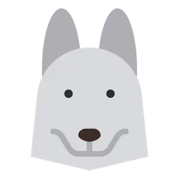 Free Husky Hund  Symbol