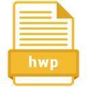 Free Hwp Format File Icon