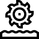 Free Hydropower Balloon Banner Icon