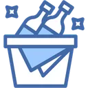 Free Ice Bucket Drink Celebration Icon