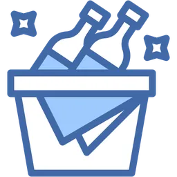 Free Ice bucket  Icon