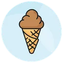 Free Ice Cream Cone Chocolate Icon