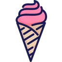 Free Ice Cream Sweet Frozen Icon