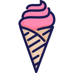 Free Ice cream cone  Icon