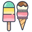Free Ice Cream Cone  Icon