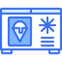 Free Ice Cream Fridge Ice Cream Refrigerator Fridge Icon