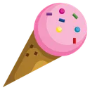 Free Ice Cream  Icon