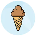 Free Ice Cream Cone Chocolate Icon