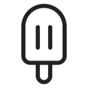 Free Ice Cream Stick Ice Cream Lolly Dessert Icon