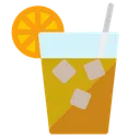 Free Ice Lemon Tea Icon