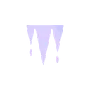 Free Icicles  Icon