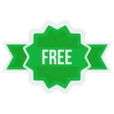 Free Free Item Label Icon