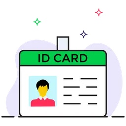 Free Id Card  Icon
