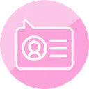 Free Id Card Identity Card Card Icon